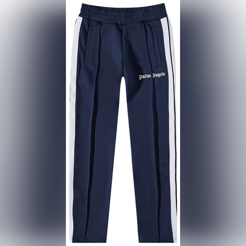 Palm Angels  Classic Track Pants Navy Blue🔥